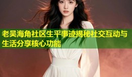 老吴海角社区生平事迹揭秘社交互动与生活分享核心功能
