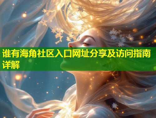 谁有海角社区入口网址分享及访问指南详解